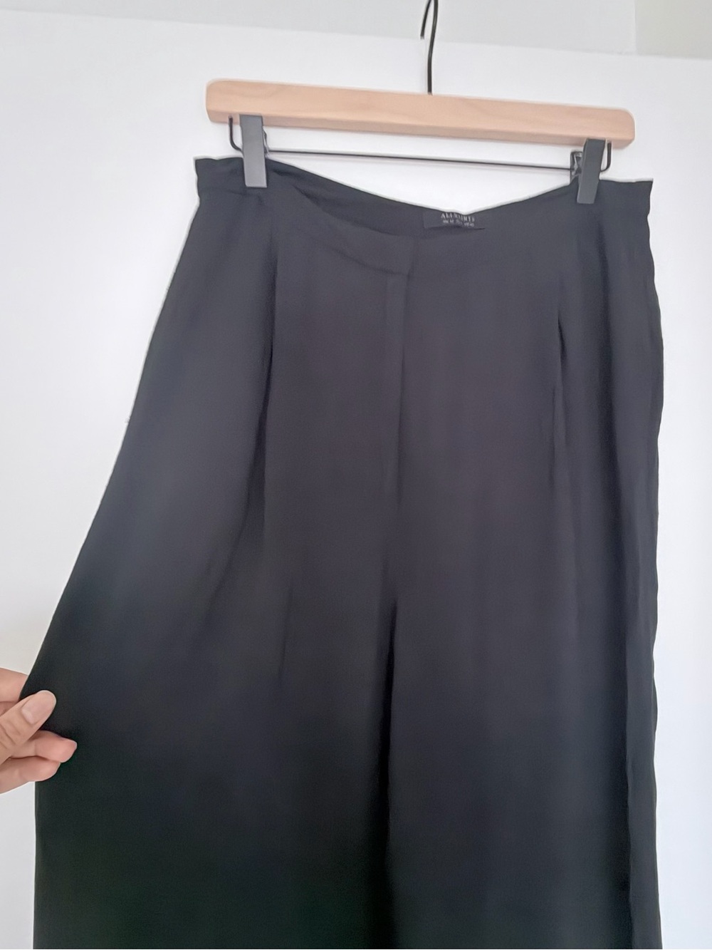 ALLSAINTS | Wide Leg Trousers High Rise | US 8 | NWOT - Picture 6 of 11